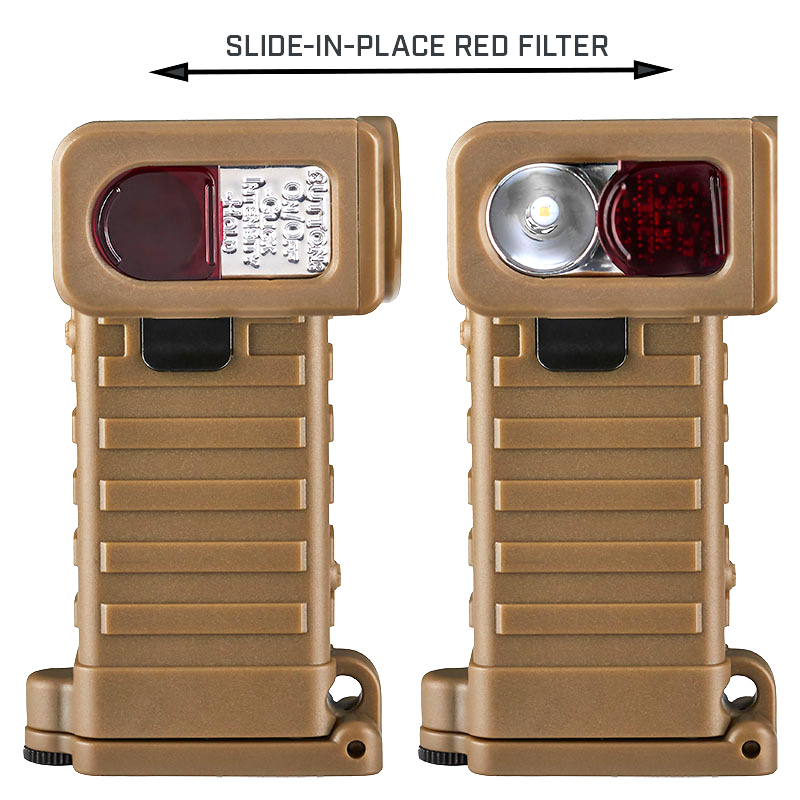 Streamlight Sidewinder Boot - White LED - Includes (2) “AA” Alkaline batteries - Box - Coyote - 2