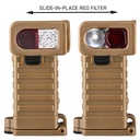 Streamlight Sidewinder Boot - White LED - Includes (2) “AA” Alkaline batteries - Box - Coyote - 2