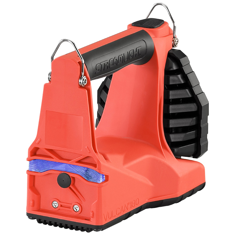 Streamlight Vulcan 180 Standard System (Div 2) - 120V/100V AC/12V DC - Includes quick release shoulder strap - Orange - 4