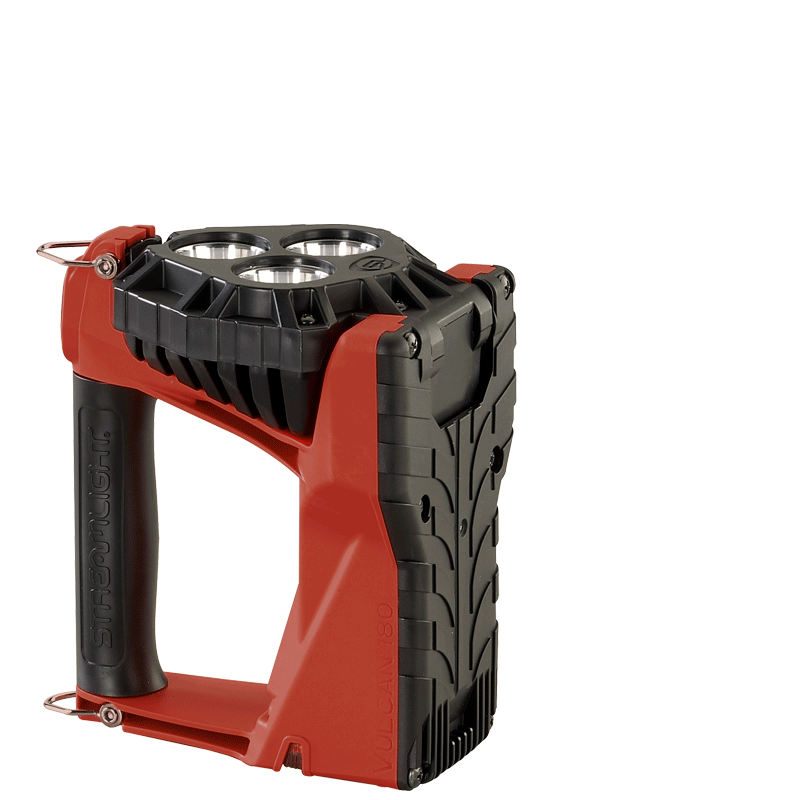 Streamlight Vulcan 180 HAZ-LO Standard System (InMetro) - 230V AC/12V DC - Includes quick release shoulder strap - Orange - 2