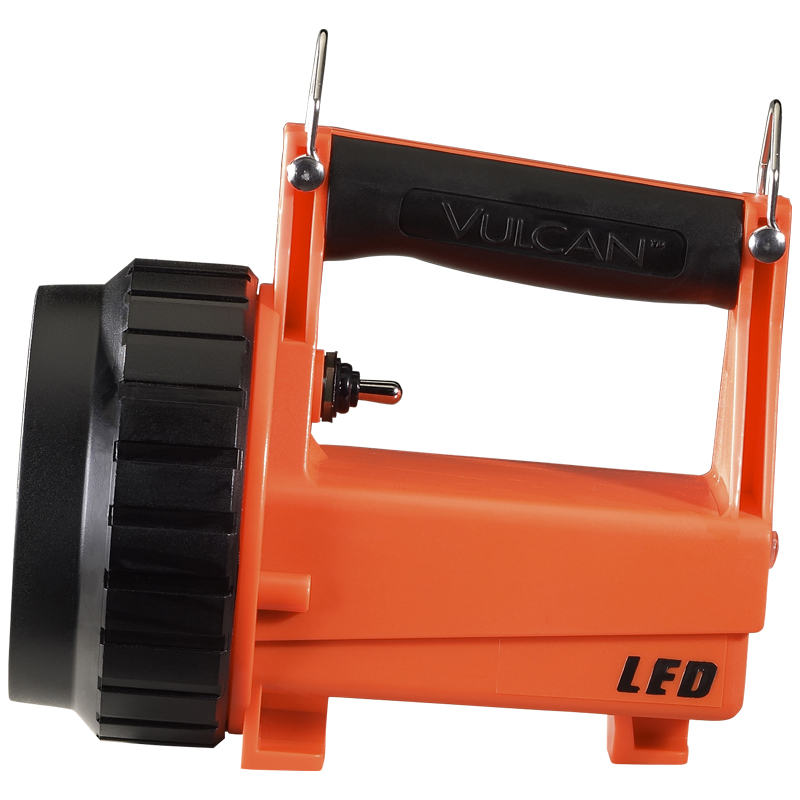 Streamlight Fire Vulcan LED Vehicle Mount System - 12V DC - Includes quick release shoulder strap & direct wire rack - Orange - 5