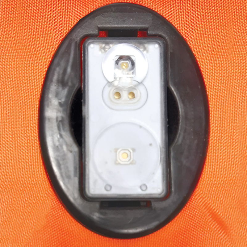 LALIZAS Lifejacket LED flashing light "Alkalite II" ON-OFF water activated, USCG/SOLAS/MED