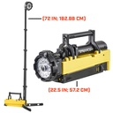 Streamlight Portable Scene Light EXT- 230V AC/12V DC - Yellow - 4