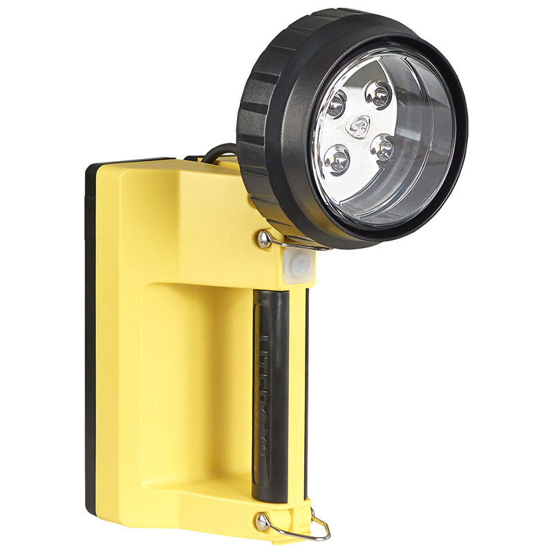 Streamlight E-Flood LiteBox Standard System - 240V AC/12V DC - Includes shoulder strap & mounting rack - Yellow - 3