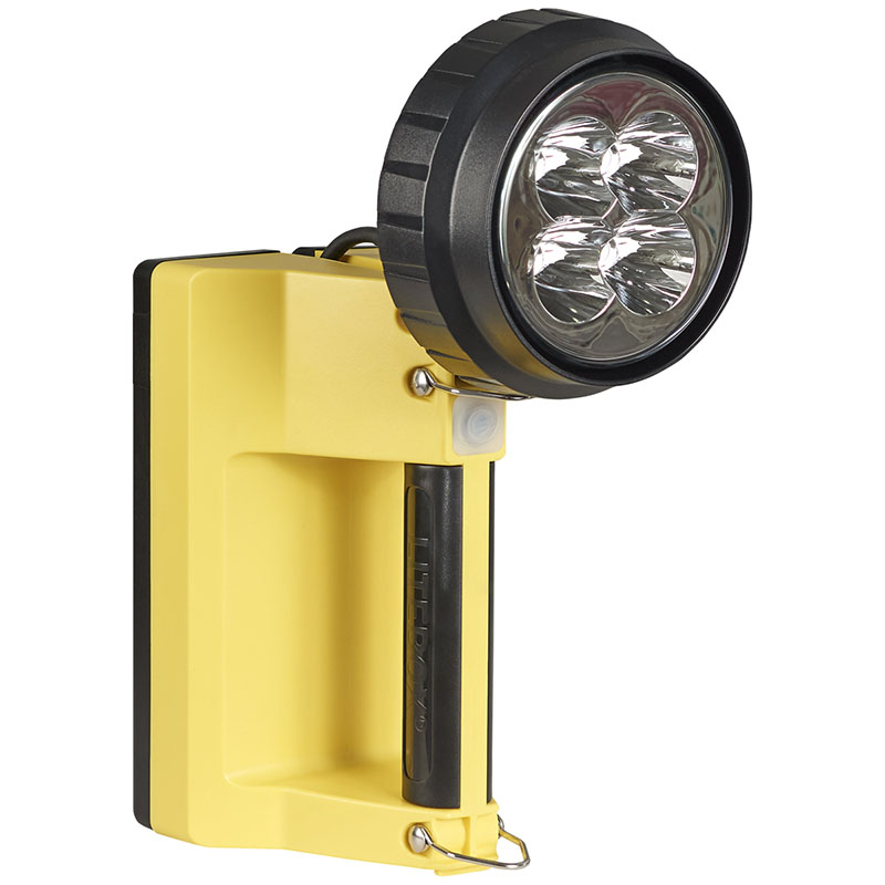 Streamlight E-Spot LiteBox Power Failure System - 120V/100V AC/12V DC - Includes shoulder strap & mounting rack - Orange - 3