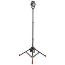 Streamlight Portable Scene Light III - Tripod System - AUS/NZ AC/12V DC - Includes tripod, (2) SL-P6™ batteries, (1) wireless remote, (1) SL-P6 battery charger, (2) AUS/NZ AC cord/power supplies and (1) 12V DC cord - Black - 5