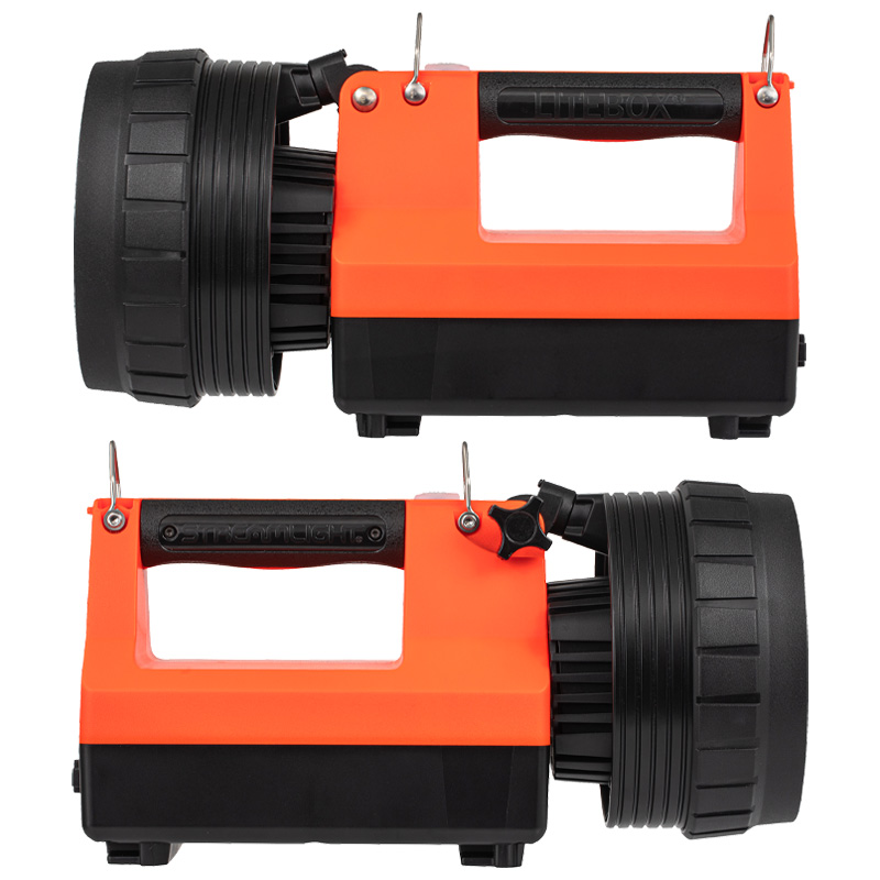 Streamlight LiteBox 1Million Vehicle Mount System - 12V DC - Includes heavy-duty shoulder strap and mounting rack - Orange - 2
