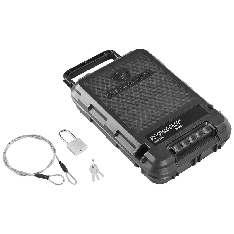 Streamlight SpeedLocker - Includes padlock, Allen key, and security cable - 4