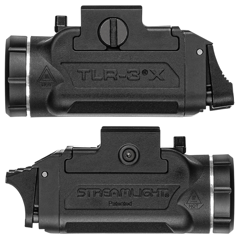 Streamlight TLR-3X USB (1913 Slim) - Includes mounting kit with key, paddles, multi-tool and (1) SL-B9 battery pack - Black - 4