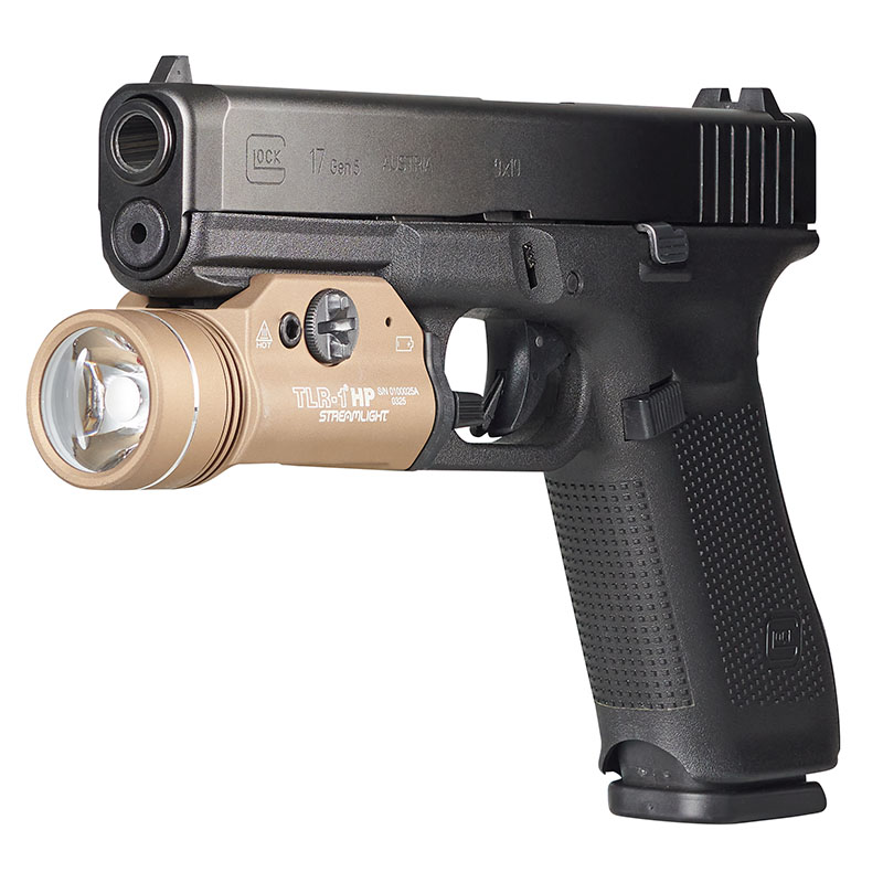 Streamlight TLR-1 HP – Includes rail locating keys and (2) CR123A lithium batteries – Black - 5