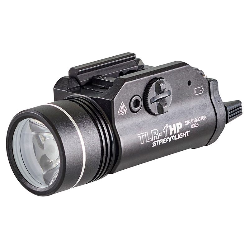 Streamlight TLR-1 HP - Long Gun Kit – Includes Safe off remote door switch, remote pressure switch, mounting clips, standard door switch and lithium batteries – Black - 2