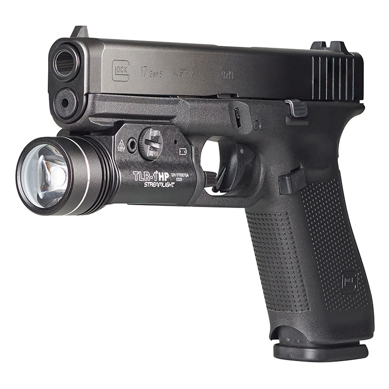 Streamlight TLR-1 HP - Long Gun Kit – Includes Safe off remote door switch, remote pressure switch, mounting clips, standard door switch and lithium batteries – Black - 4