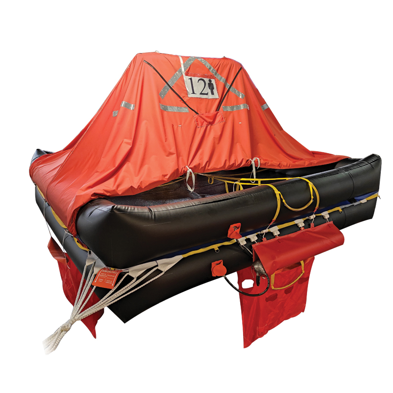 ARIMAR Liferaft SOLAS DEEP SEA II,Throw Overboard,25 prs,canister (A)