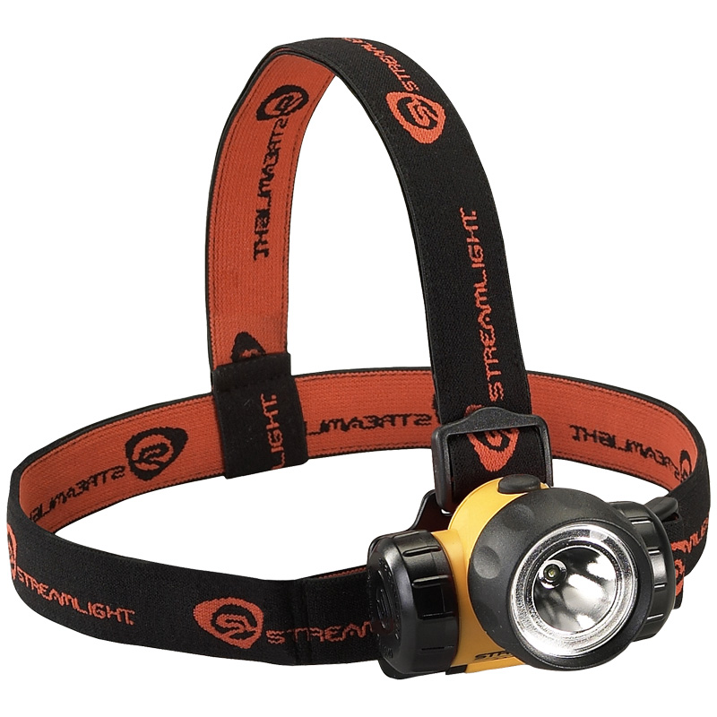 Streamlight 3AA HAZ-LO - Includes Alkaline batteries, rubber & elastic straps - Yellow - 4