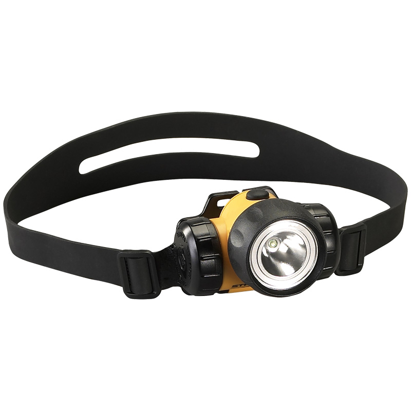Streamlight 3AA HAZ-LO - Includes Alkaline batteries, rubber & elastic straps - Yellow - 6