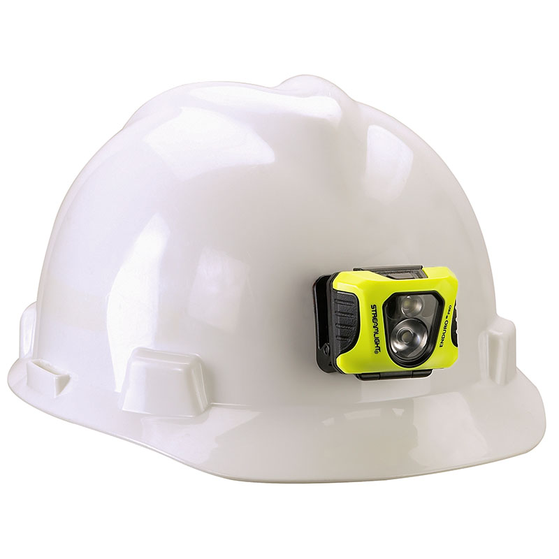 Streamlight Enduro Pro - White/Red LEDs - Includes (3) "AAA" Alkaline batteries, elastic headstrap - Box - Yellow - 2