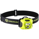 Streamlight Enduro Pro HAZ-LO - Includes (3) "AAA" Alkaline batteries, rubber hard hat strap, elastic head strap, 3M® Dual Lock® - Yellow - Box - 6