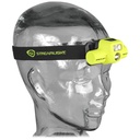 Streamlight USB HAZ-LO Headlamp - 120V AC - Includes charge cradle, rubber hard hat strap, elastic head strap, 3M® Dual Lock® - Box - Yellow - 4