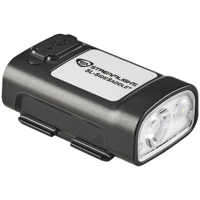 Streamlight SL-SideSaddle USB Hat Light - Includes (1) polymer battery, USB-C cord and hat mount - Black - 6