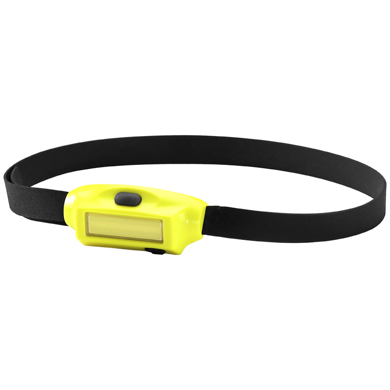 Streamlight Bandit - Includes elastic headstrap, rubber hard hat strap, 3M® Dual Lock® and USB cord - Box - Yellow - 5