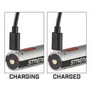 Streamlight MegaStream USB - Includes (1) SL-B34 rechargeable battery pack, USB-C cord and holster - Box - Black - 5