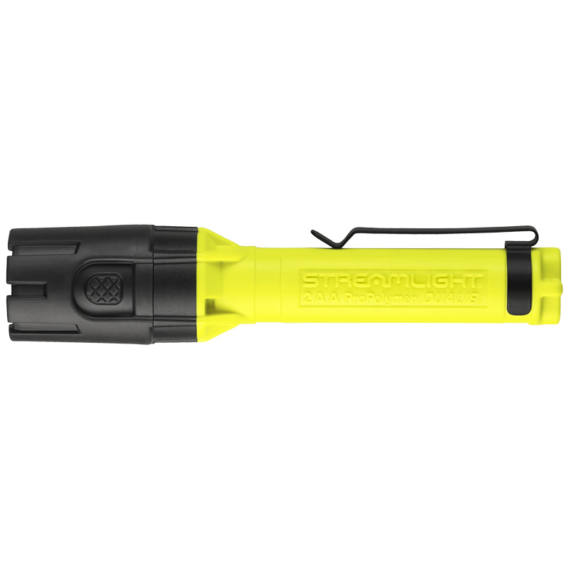 Streamlight Dualie 2AA with (2) "AA" Alkaline batteries - Box - Yellow - 3
