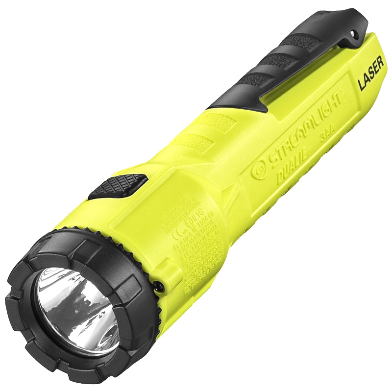 Streamlight Dualie 3AA Laser - Includes (3) "AA" Alkaline batteries - Clam - Yellow - 5