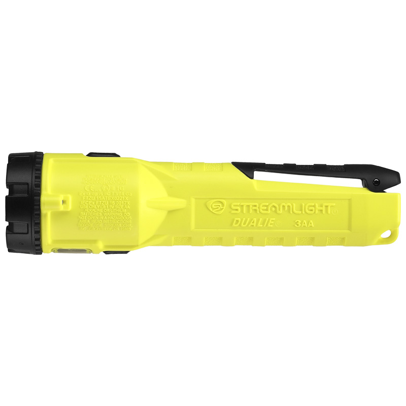 Streamlight Dualie 3AA Magnet with Alkaline batteries and lanyard - Box - Yellow - 6