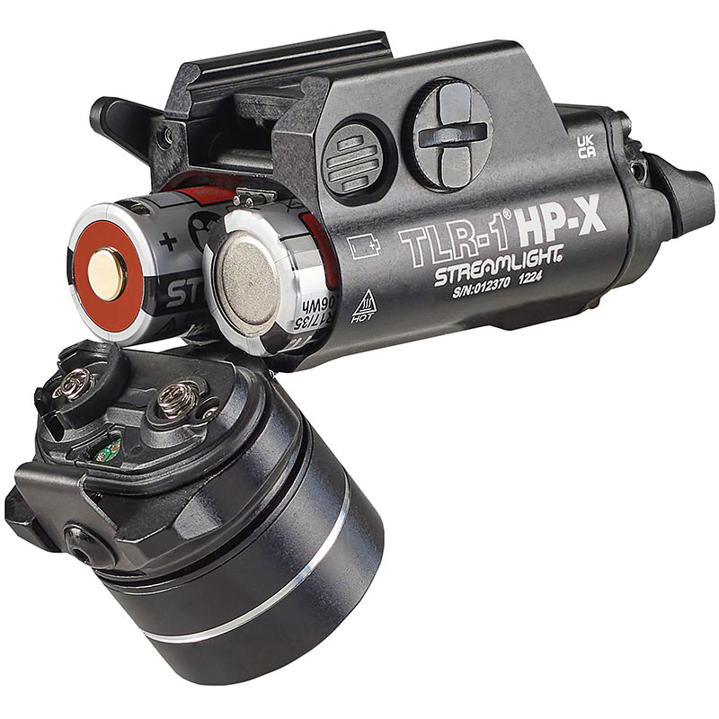 Streamlight TLR-1 HP-X USB – Includes rail locating keys and (2) SL-B9 battery packs – Black - 3
