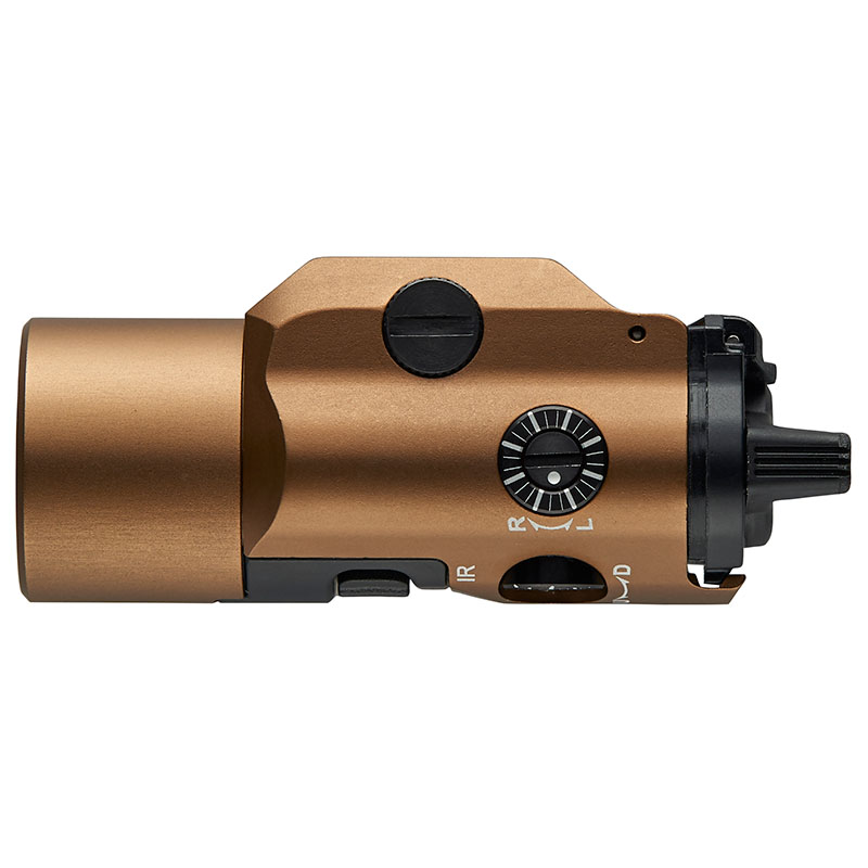 Streamlight TLR-VIR II visible LED/IR illuminator/IR laser - Includes Rail Locating Keys and CR123A lithium battery - Box - Black - 6