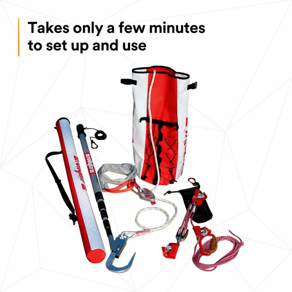 3M™ DBI-SALA® Rollgliss™ R250 Pole Rescue Kit 8900294