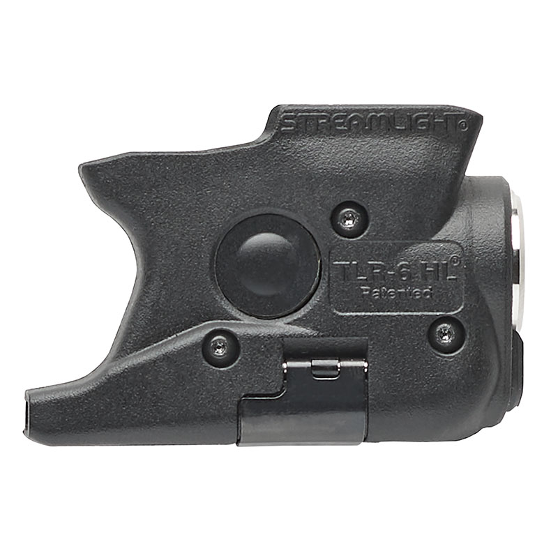 Streamlight TLR-6 HL (GLOCK® 42/43) White LED / Red Laser – Includes (3) SL-B2 batteries and charger – Black - 6