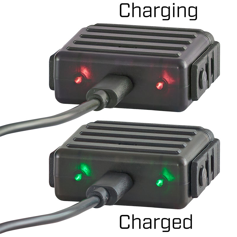 Streamlight TLR-6 HL G (GLOCK® Rail Mount) White LED / Green Laser - Includes (3) SL-B2 batteries and charger - Black - 4