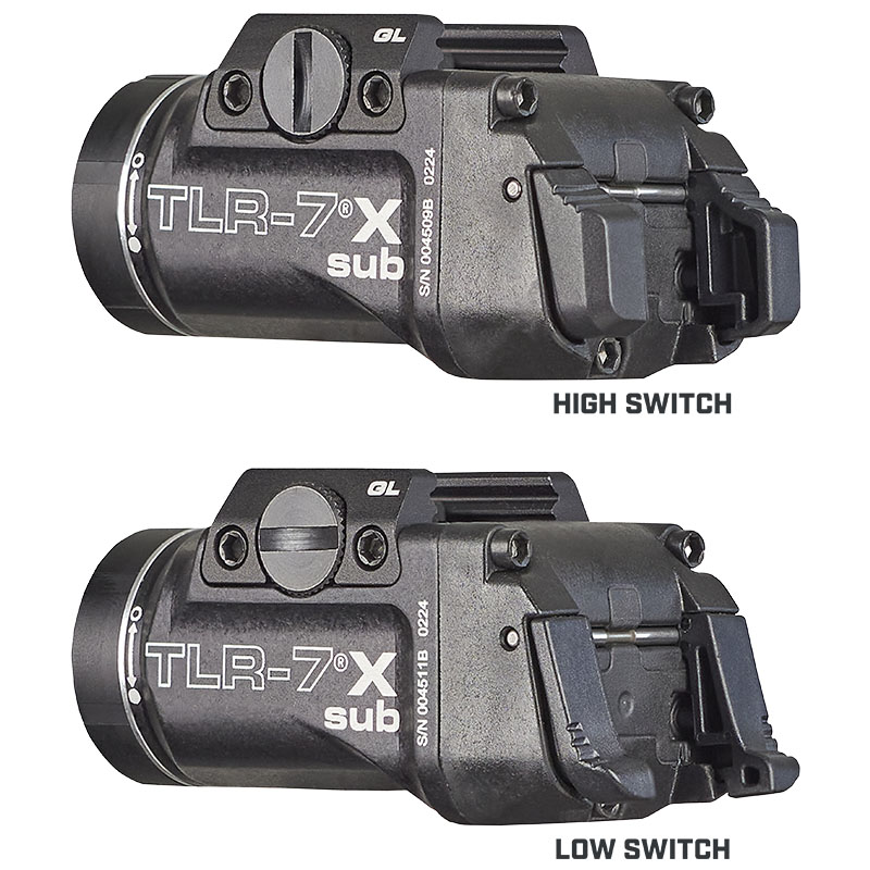 Streamlight TLR-7 X sub (1913) - Includes mounting kit with keys, multi-tool and (1) CR123A lithium battery - 4