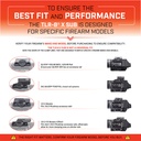 Streamlight TLR-8 X sub (1913OS) - Includes mounting kit with keys, high/low paddle switches and CR123A lithium battery - Box - 3