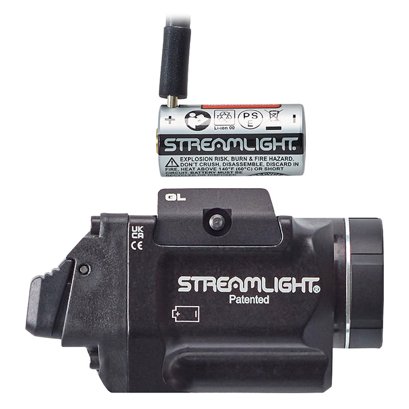 Streamlight TLR-8 X G sub (GLOCK® 43X/48 MOS | 43X/48 Rail) - Includes mounting kit with key, high/low paddle switches and CR123A lithium battery - Box - 2