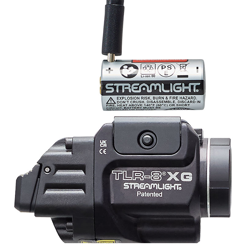 Streamlight TLR-8 X G - Includes high switch, low switch, CR123A lithium battery and key kit - Box - 2