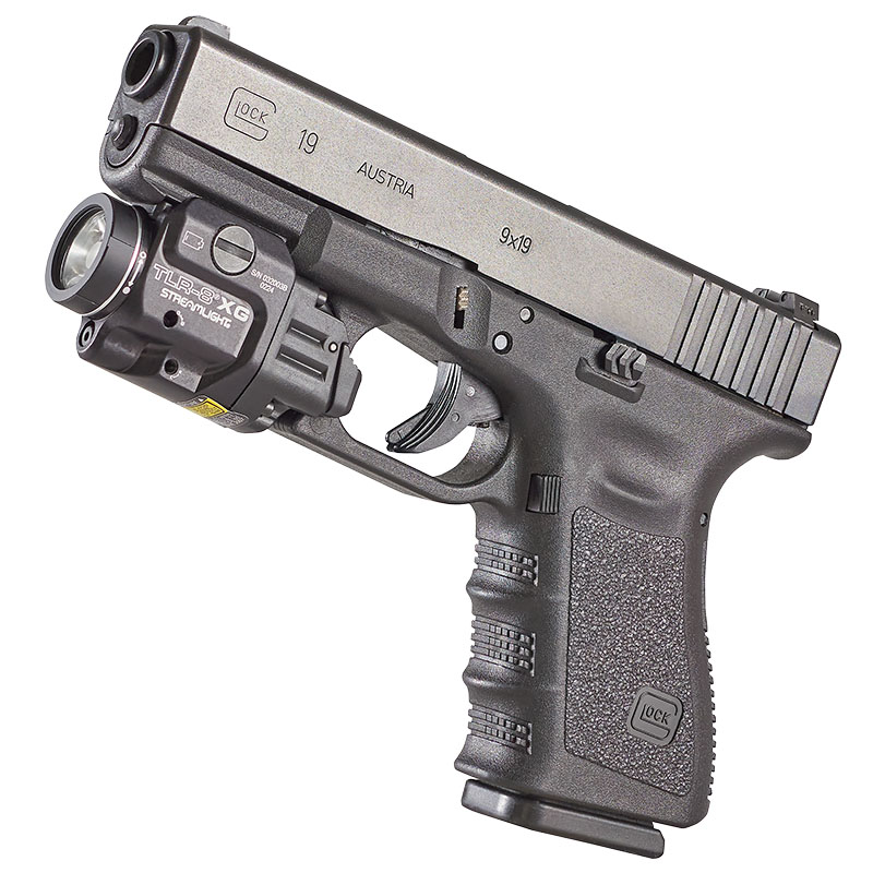 Streamlight TLR-8 X G - Includes high switch, low switch, CR123A lithium battery and key kit - Box - 4