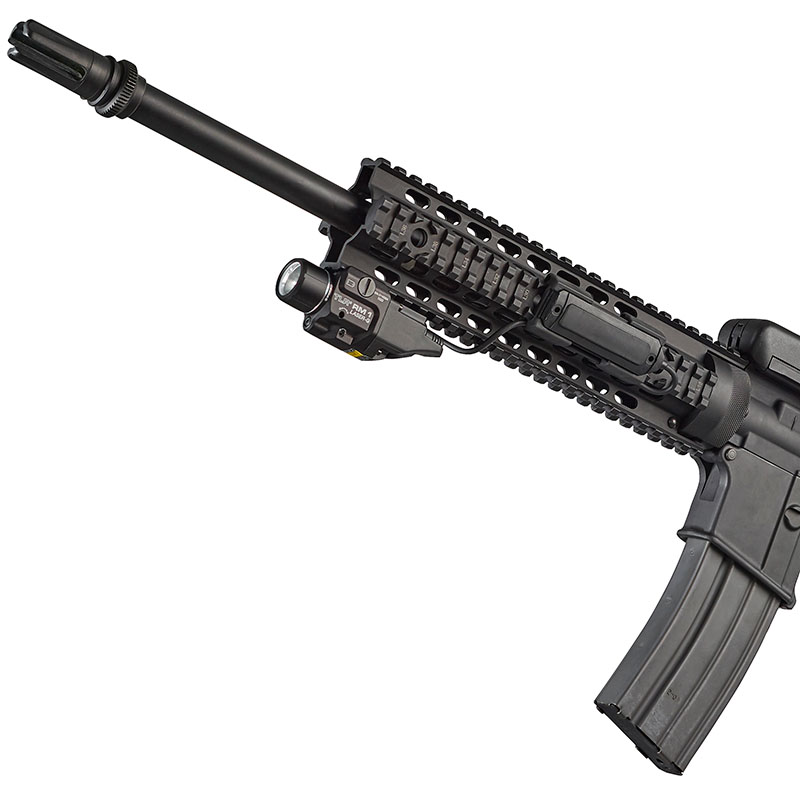 Streamlight TLR RM 1 Laser G - System - Includes M-LOK Mount, remote door switch, remote pressure switch, mounting clips and (1) CR123A lithium battery - Box - Black - 6