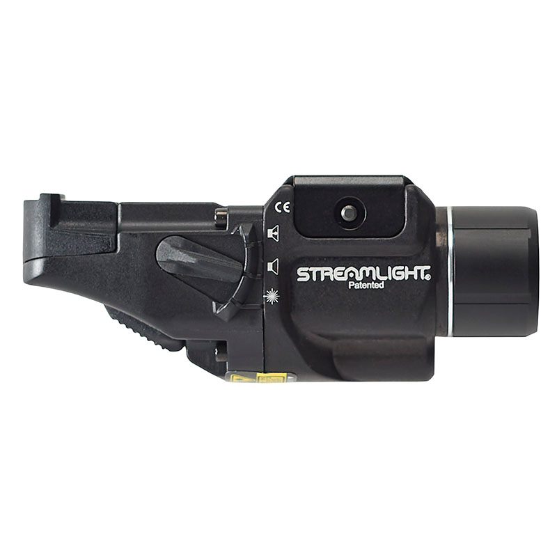 Streamlight TLR RM 1 Laser R - System - Includes M-LOK Mount, remote door switch, remote pressure switch, mounting clips, (1) CR123A lithium battery - Box - Black - 3