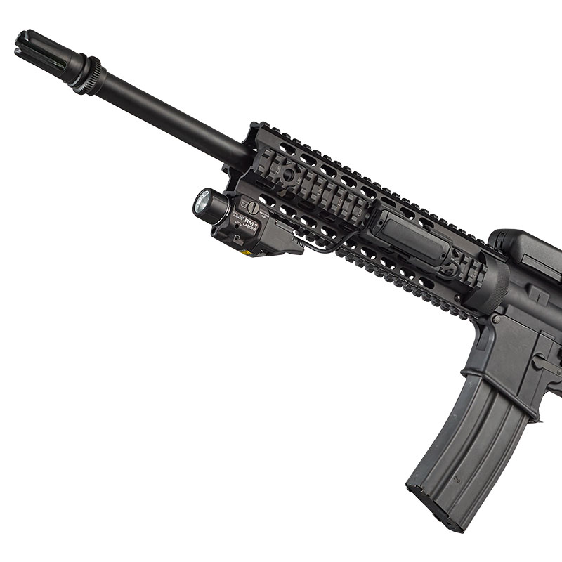 Streamlight TLR RM 1 Laser R - System - Includes M-LOK Mount, remote door switch, remote pressure switch, mounting clips, (1) CR123A lithium battery - Box - Black - 6