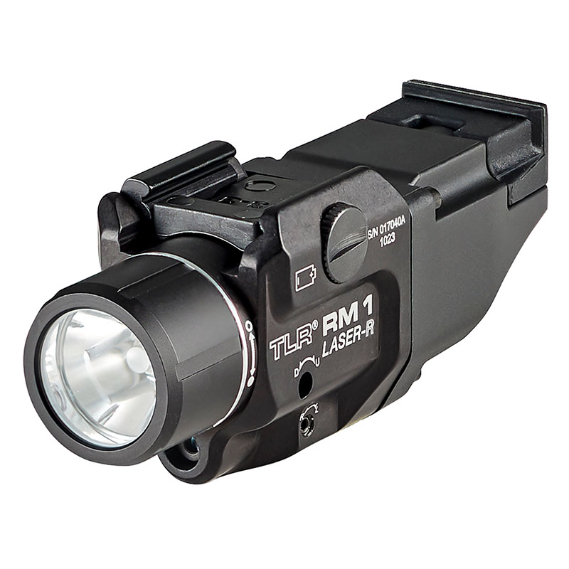 Streamlight TLR RM 1 Laser R - Light only - Includes M-LOK Mount, key kit and (1) CR123A lithium battery - Box - Black - 2