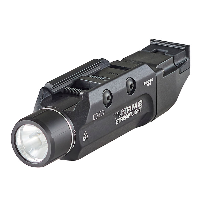Streamlight TLR RM 2 System - Includes M-LOK Mount, remote door switch, remote pressure switch, mounting clips and (2) CR123A lithium batteries - Box - Black - 2