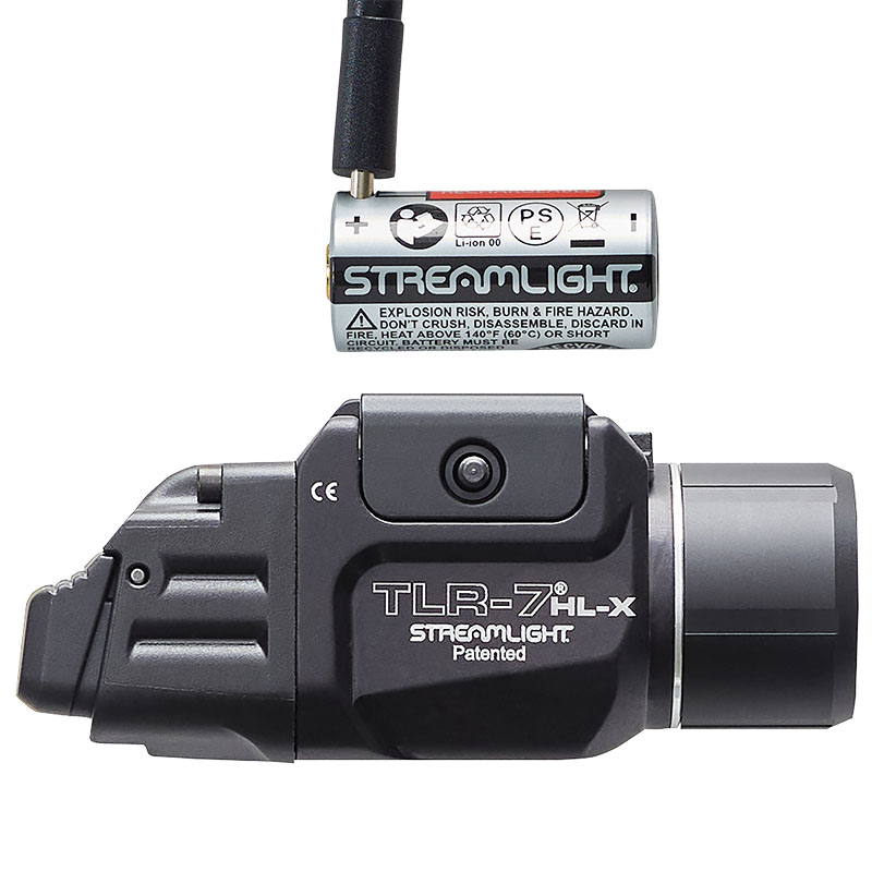 Streamlight TLR-7 HL-X USB – Includes high and low paddle switches, rail locating keys, and (1) SL-B9 lithium battery pack – FDE - 3