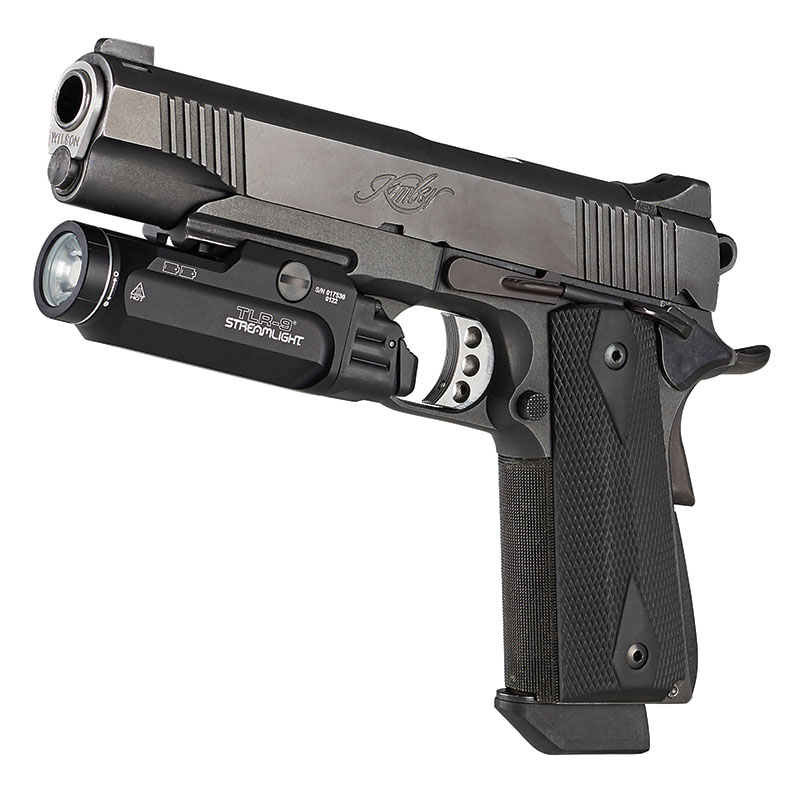 Streamlight TLR-9 - Includes high switch (mounted), low switch, (2) CR123A lithium batteries and key kit - Box - 5