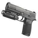 Streamlight TLR-10 G - Includes high switch (mounted), low switch, (2) CR123A lithium batteries and key kit - Black - 6