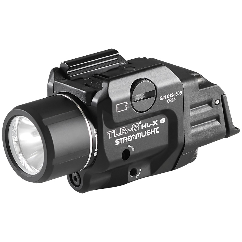Streamlight TLR-8 HL-X G USB – Includes high and low switches, (1) SL-B9 rechargeable battery pack, USB-C cord, multi-tool and key kit - Box - 6