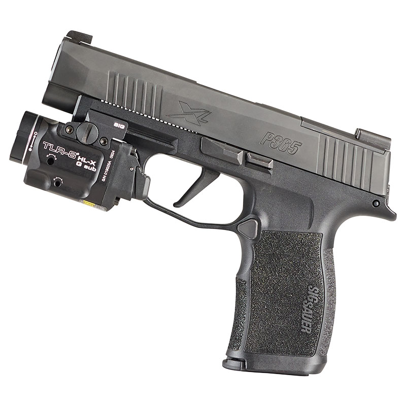 Streamlight TLR-8 HL-X G sub USB (1913OS) - Includes high and low switches, (1) SL-B9 rechargeable battery pack, USB-C cord, multi-tool and mounting kit with key - Box - 6
