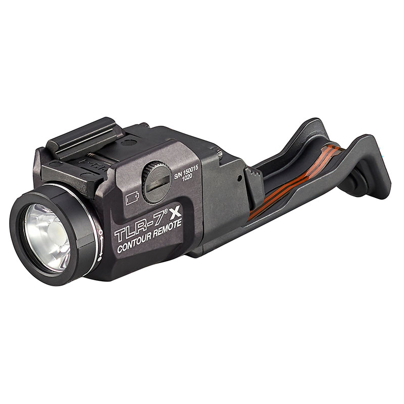 Streamlight TLR-7 X Contour Remote (SIG SAUER® P320® XCarry frame) - Includes Rail Locating Keys, CR123A lithium battery - Box - Black - 3