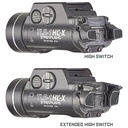 Streamlight TLR-1 HL-X USB - Includes rail locating keys, (2) SL-B9 battery packs and USB-C cord - Black - 3